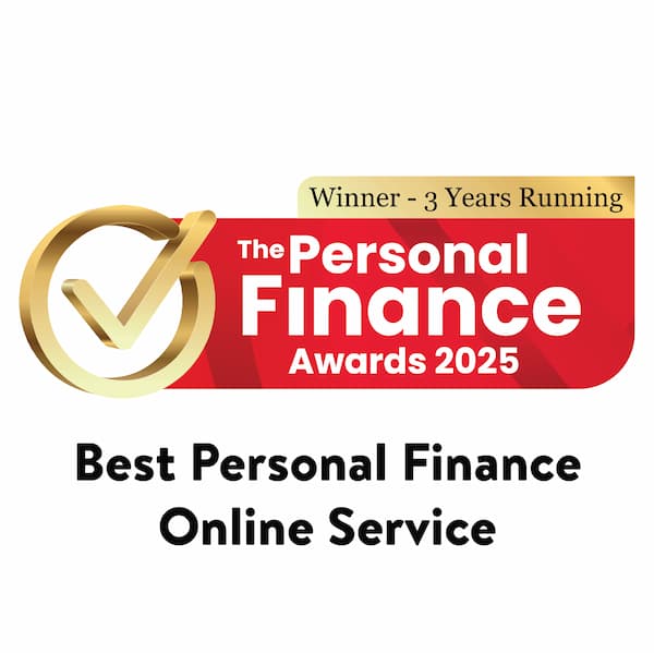 Winner of the Best Personal Finance Online Service at the 2025 Personal Finance Awards.