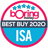 Boring Money Best Buys 2020 ISA award